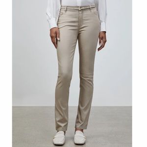 Lafayette 148 Light Brown Thompson Italian Denim